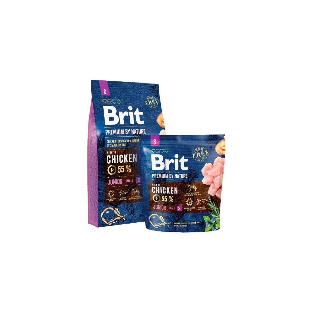 Brit Premium By Nature Junior S Small 1kg