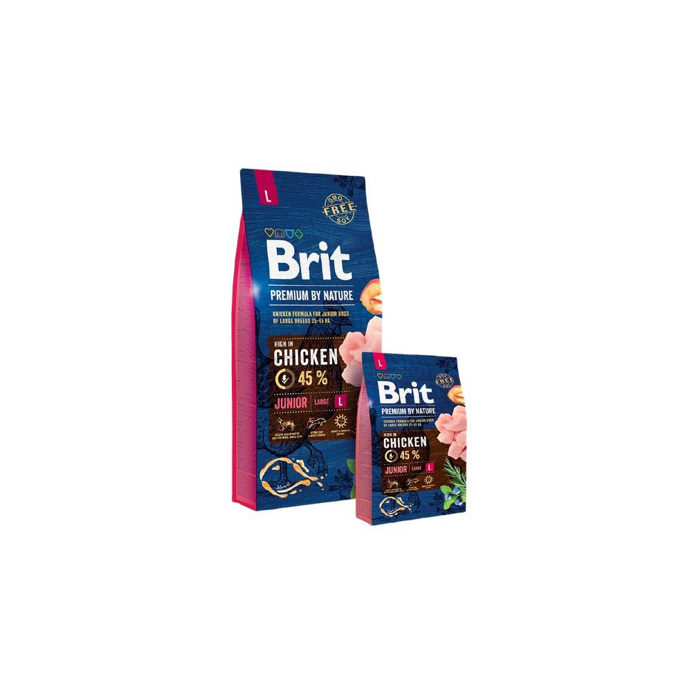 Brit Premium By Nature Junior L Large 3kg