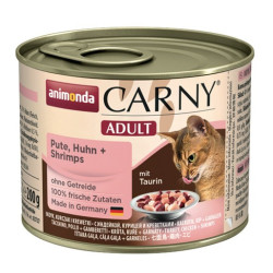 Animonda Carny Adult Indyk, Kurczak + Krewetki puszka 200g