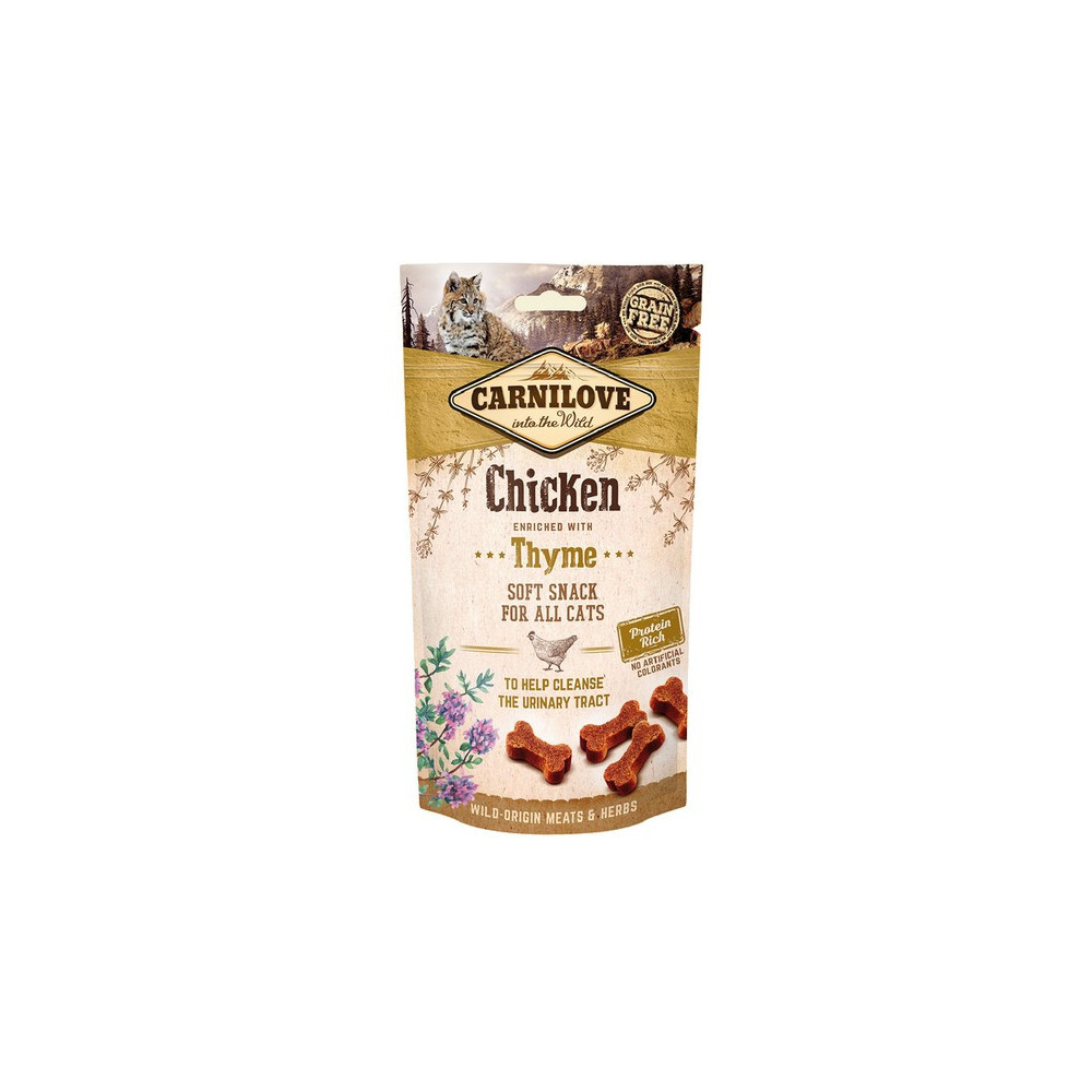 Carnilove Cat Snack Fresh Soft Chicken+Thyme 50g
