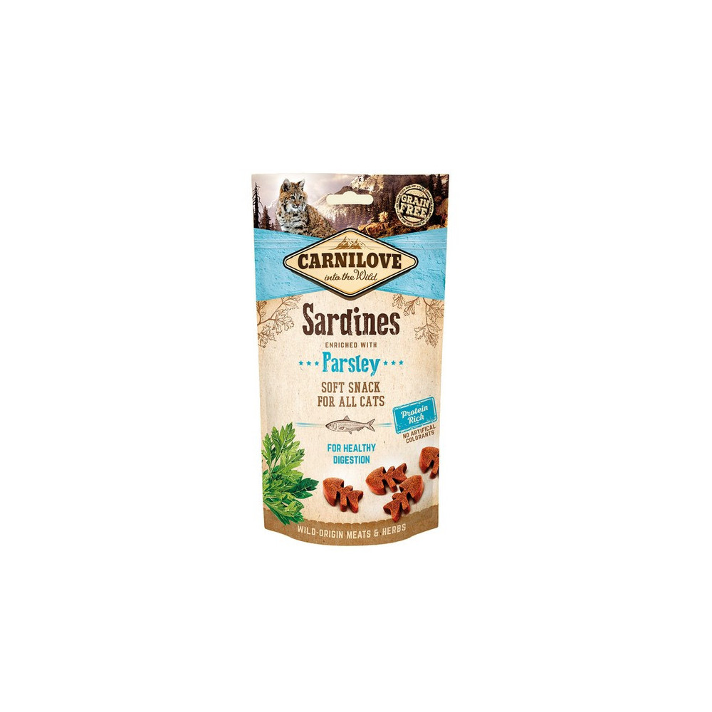 Carnilove Cat Snack Fresh Soft Sardine+Parsley 50g