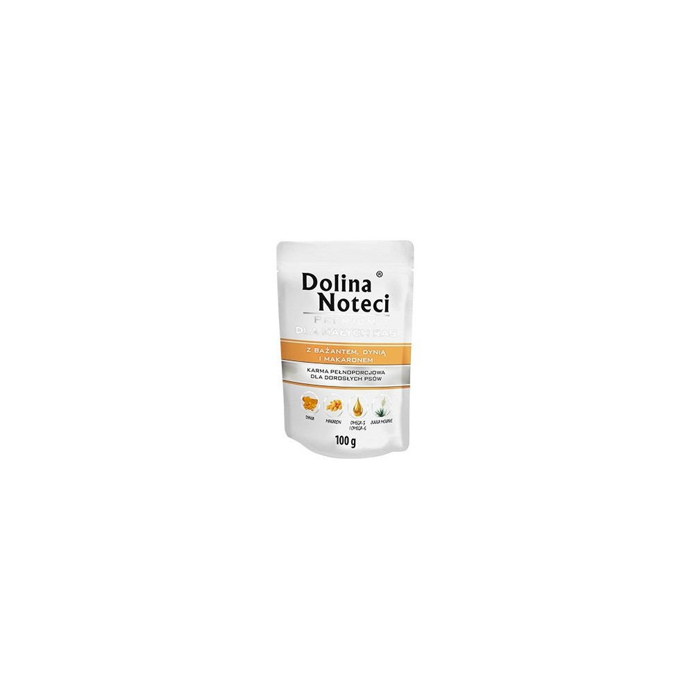 Dolina Noteci Premium Pies Bażant, dynia i makaron saszetka 100g