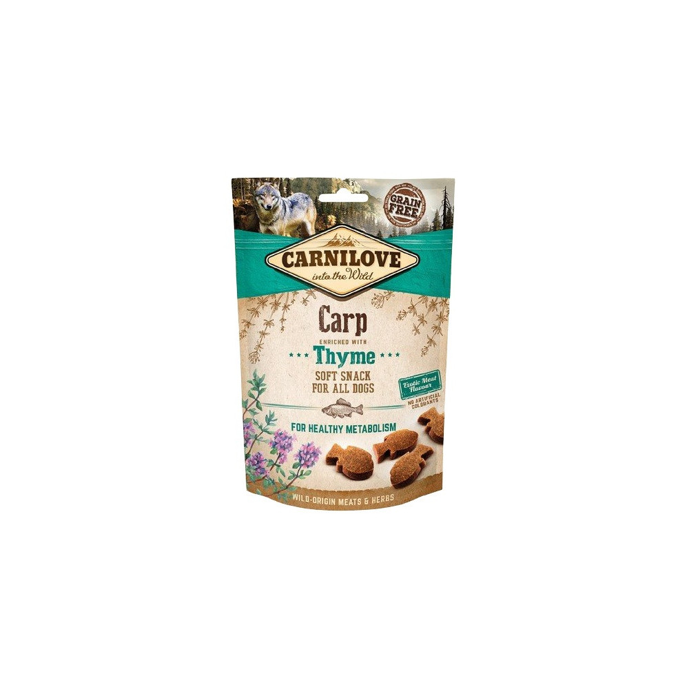 Carnilove Dog Snack Fresh Soft Carp+Thyme 200g