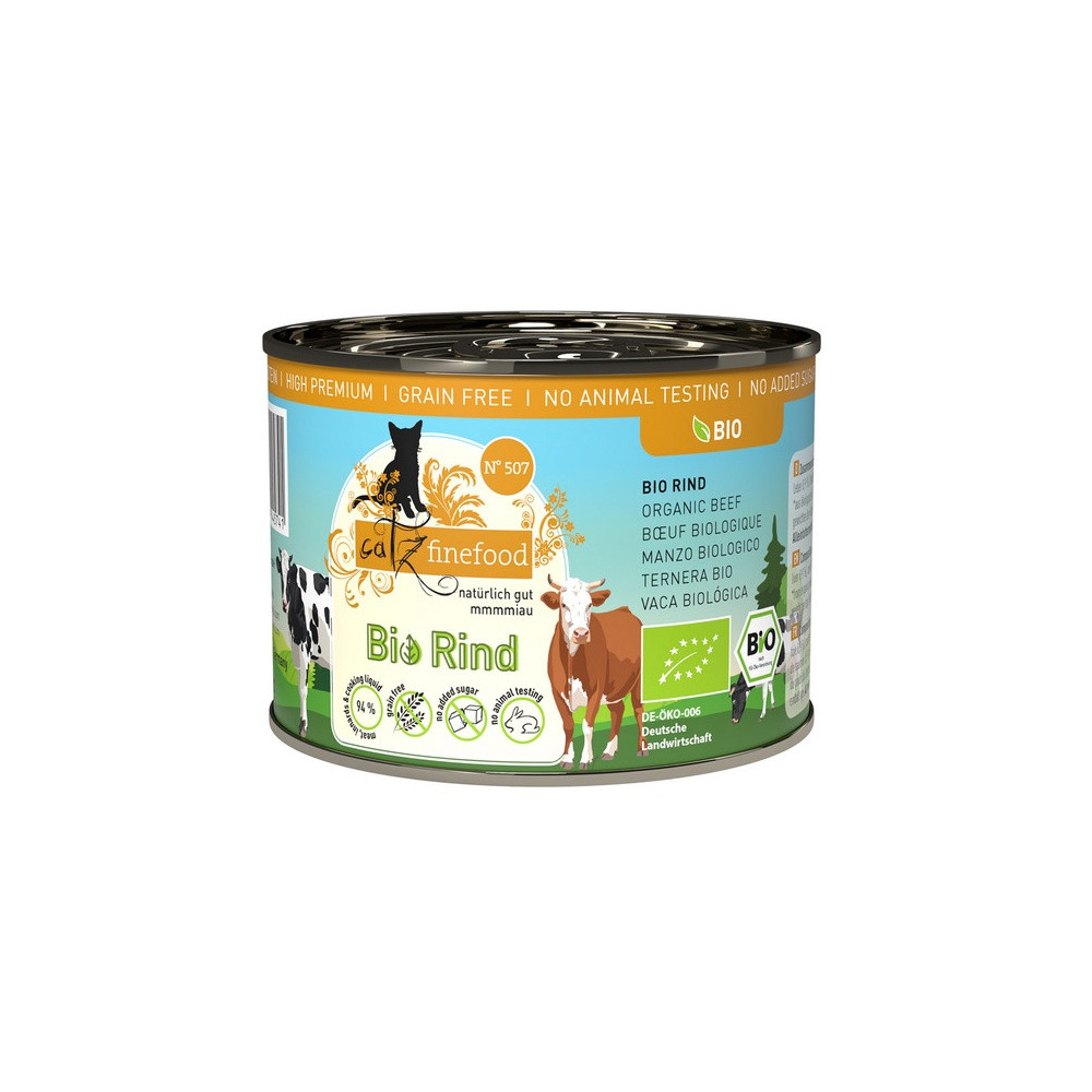 Catz Finefood Bio N.507 Wołowina puszka 200g
