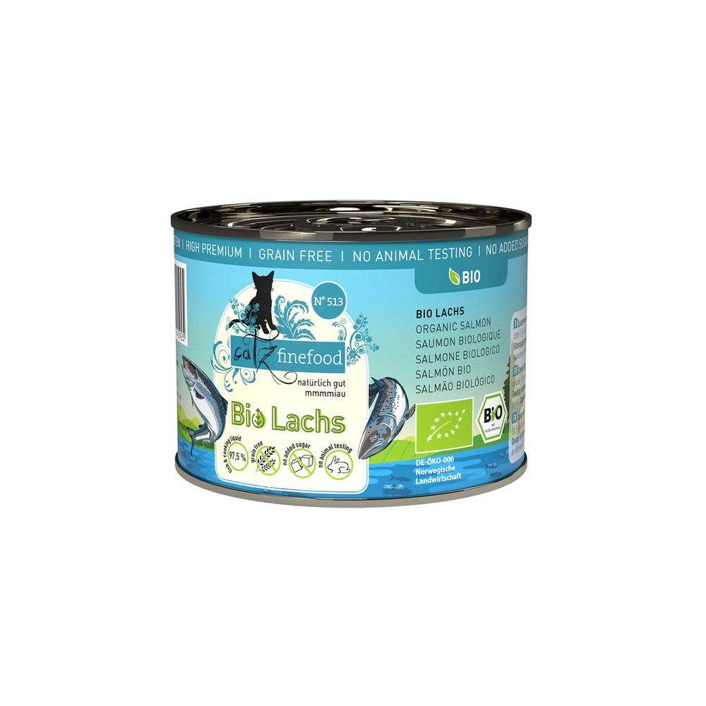 Catz Finefood Bio N.513 Łosoś puszka 200g