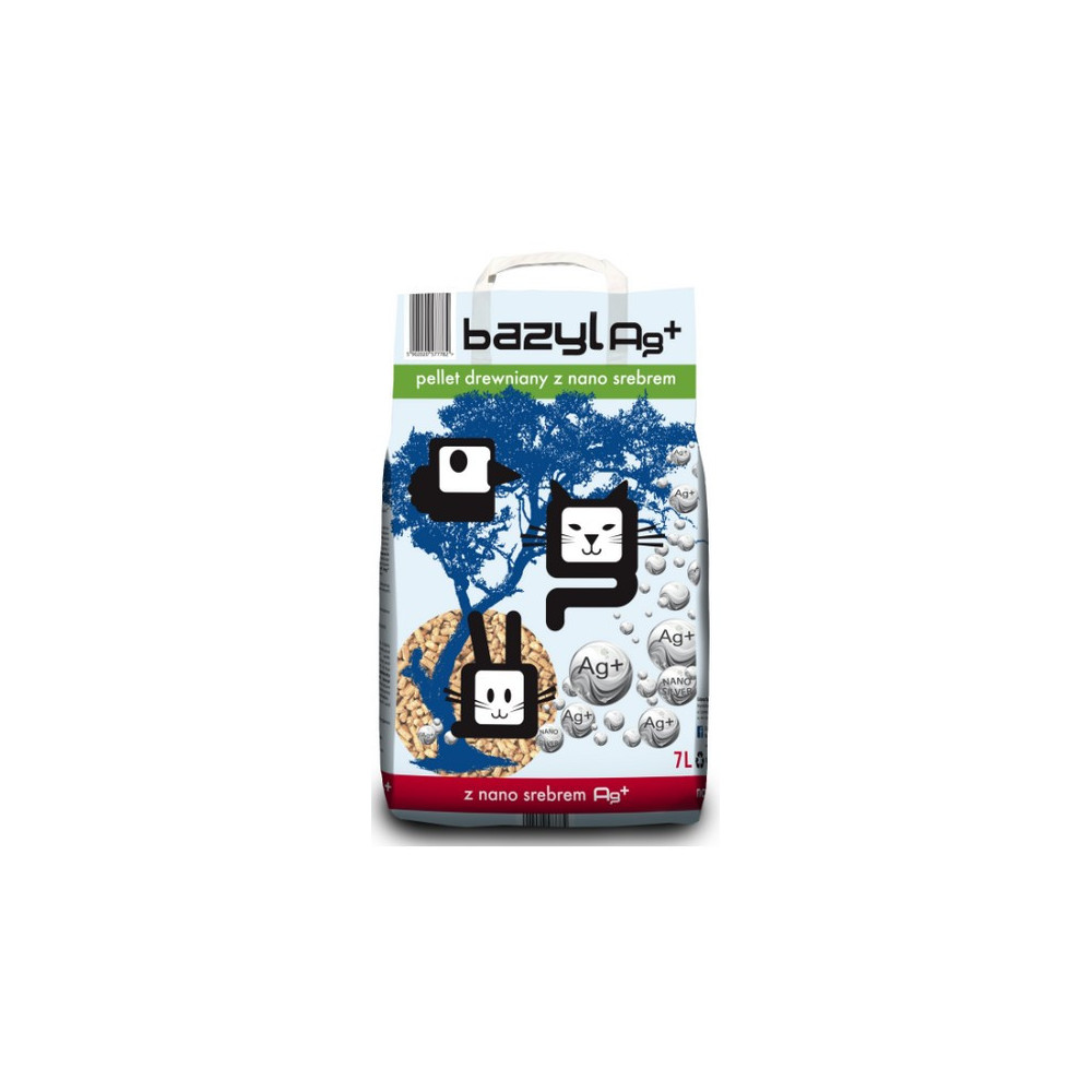 Bazyl Ag+ Pellet drewniany 7L