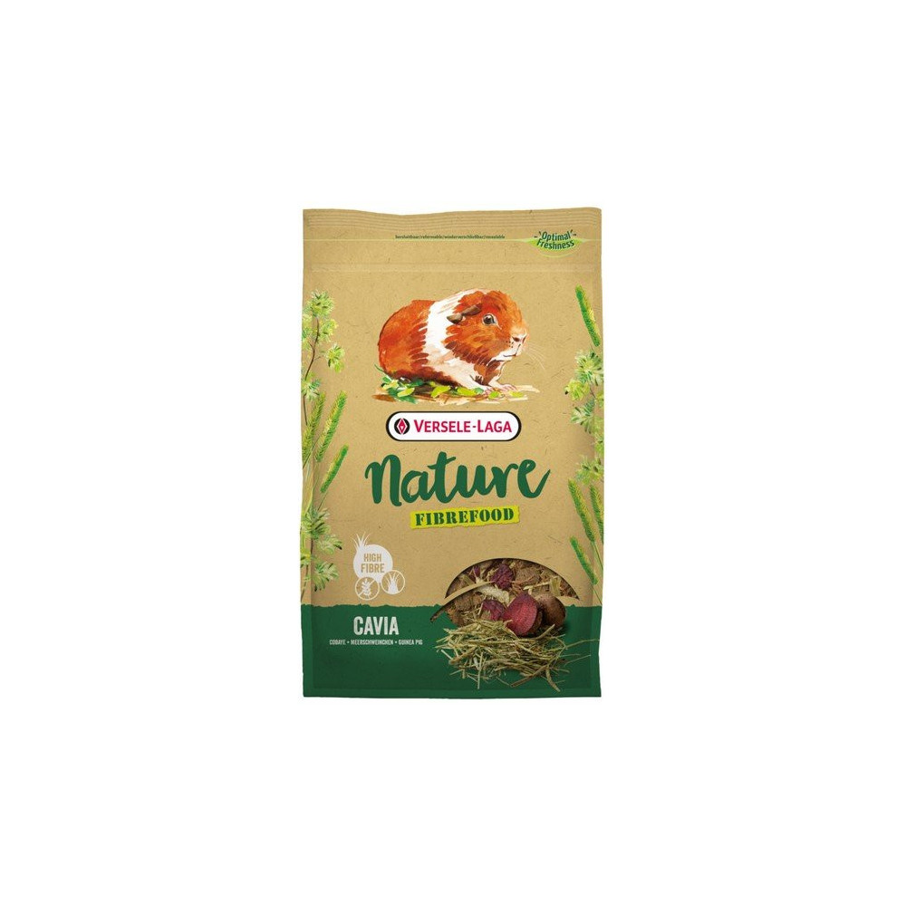 Versele-Laga Fibrefood Cavia Nature wysokobłonnikowy pokarm dla świnki morskiej 1kg