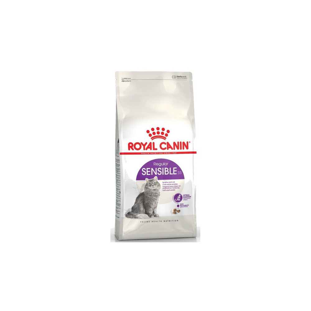 Royal Canin Sensible karma sucha dla kotów dorosłych, o wrażliwym przewodzie pokarmowym 2kg