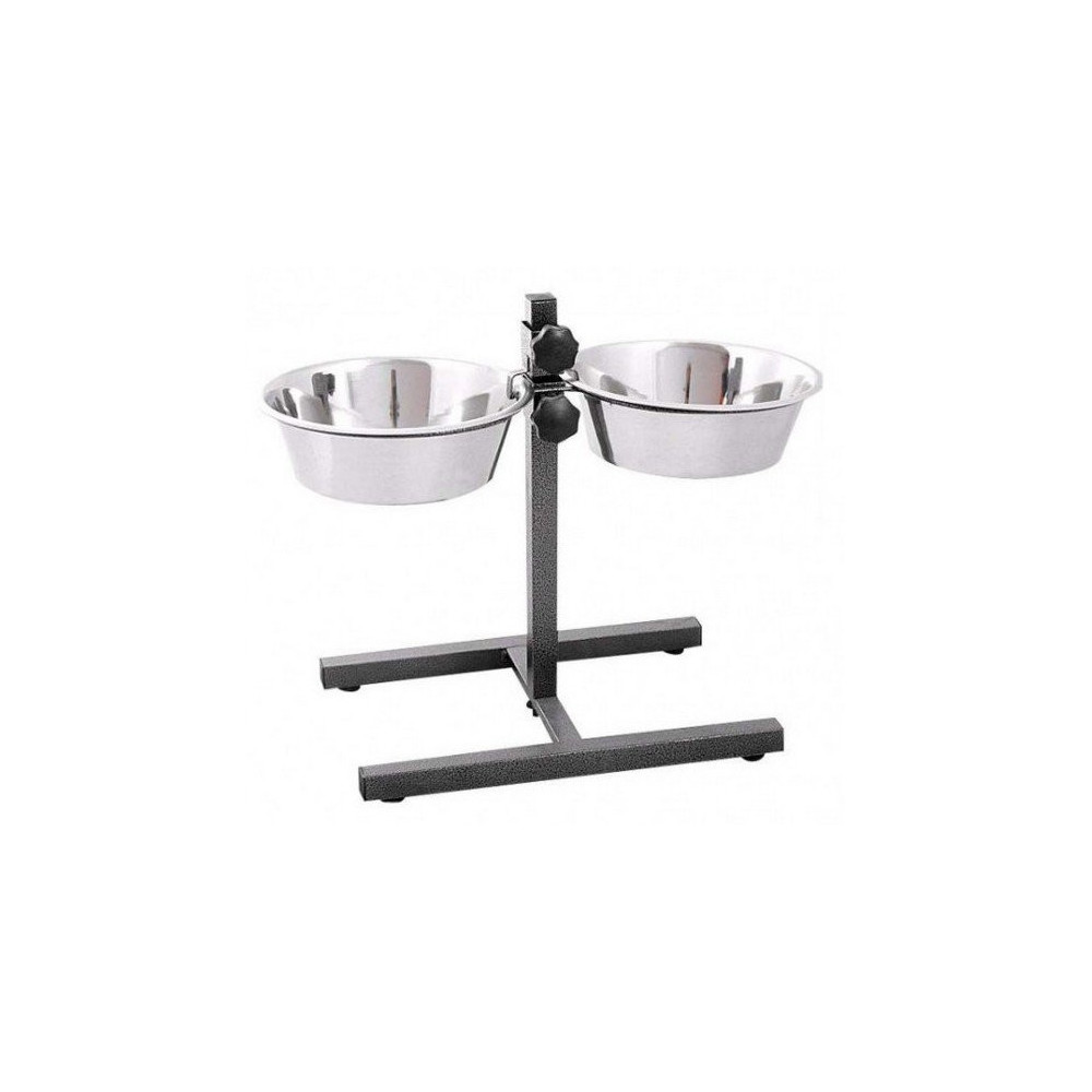 Barry King Stojak regulowany do misek 2,8L metaliczny [18342]