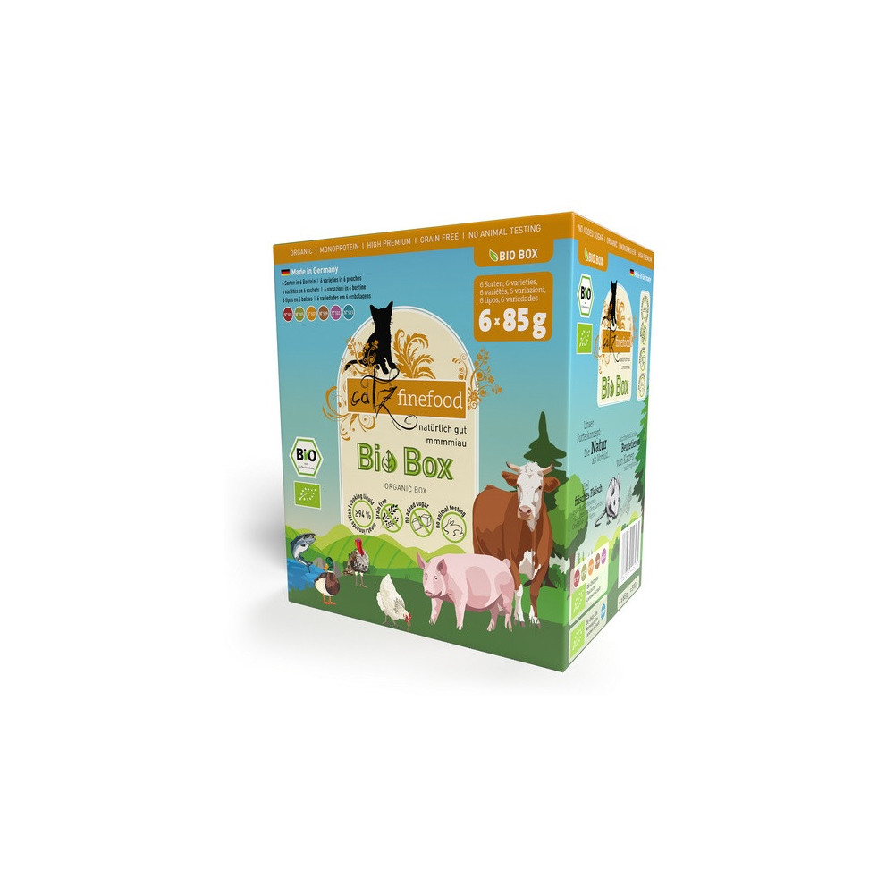Catz Finefood Bio Multipack I N.503-513 saszetki 6x85g