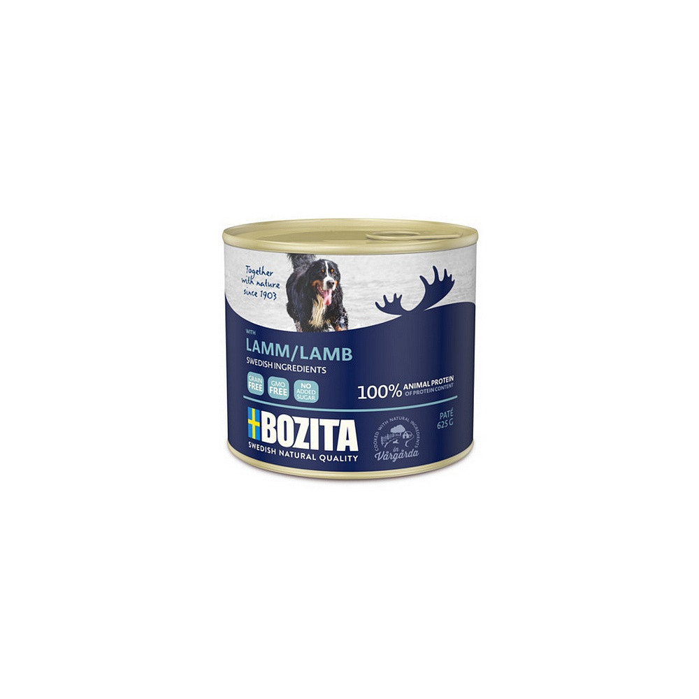 Bozita Dog Pasztet z jagnięciną puszka 625g