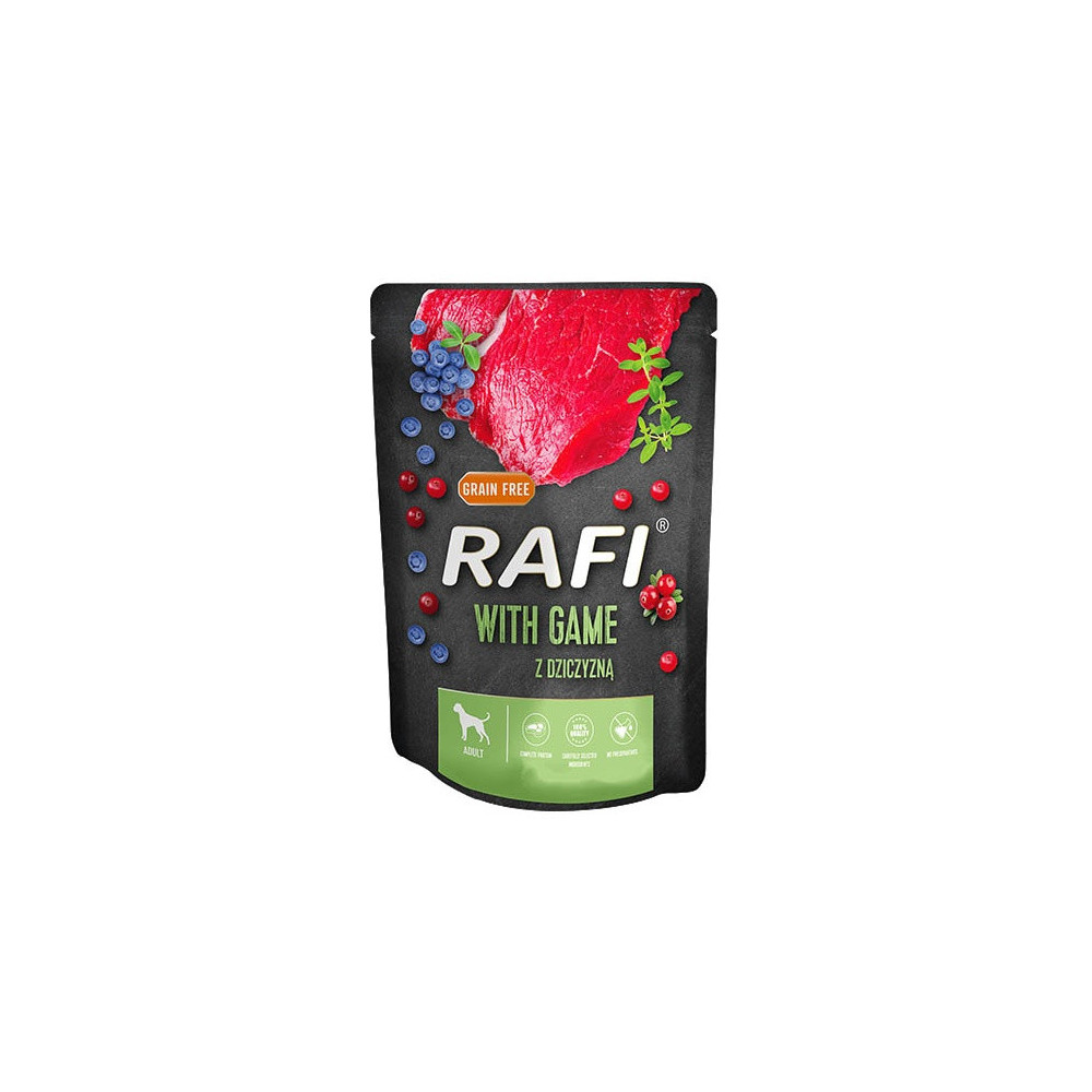 Rafi Pies Dziczyzna saszetka 300g