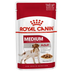 Royal Canin Medium Adult karma mokra w sosie dla psów dorosłych, ras średnich saszetika 140g