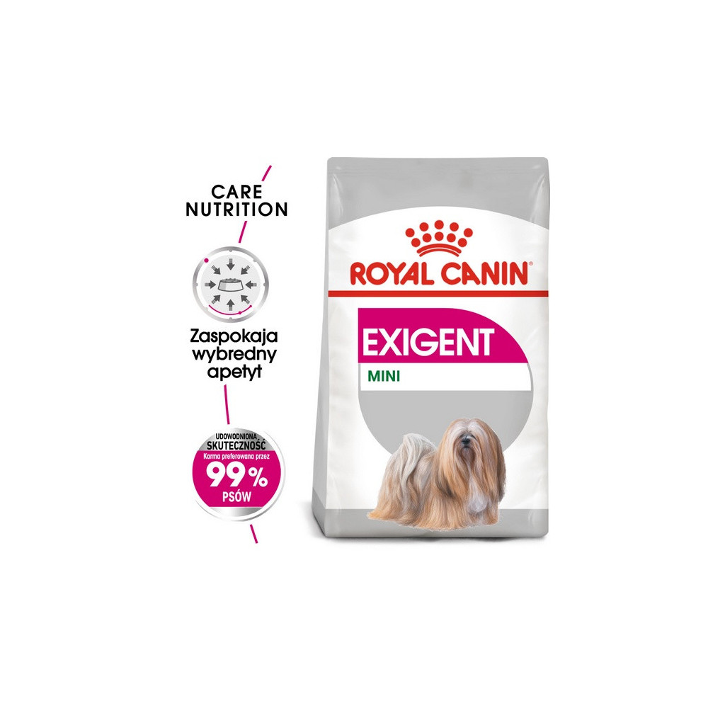 Royal Canin Mini Exigent karma sucha dla psów dorosłych, ras małych, wybrednych 1kg
