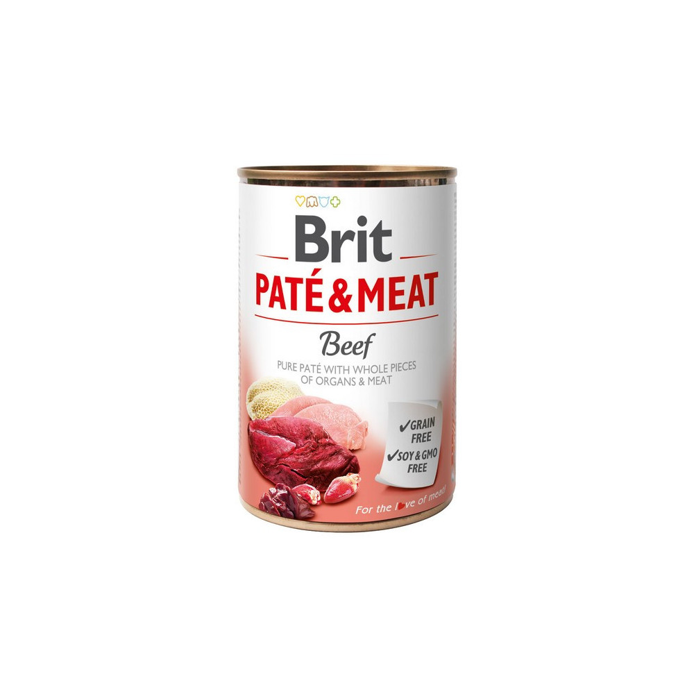 Brit Pate & Meat Dog Beef puszka 400g