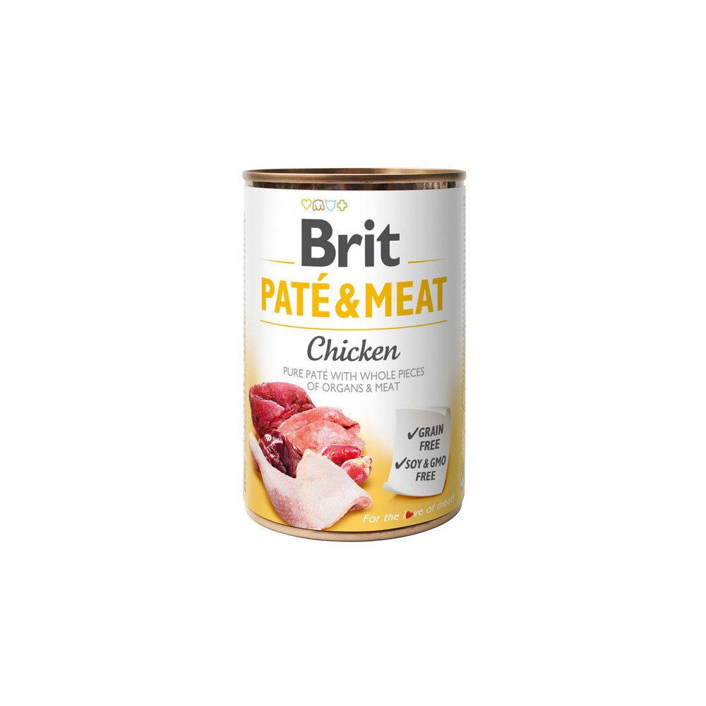 Brit Pate & Meat Dog Chicken puszka 400g