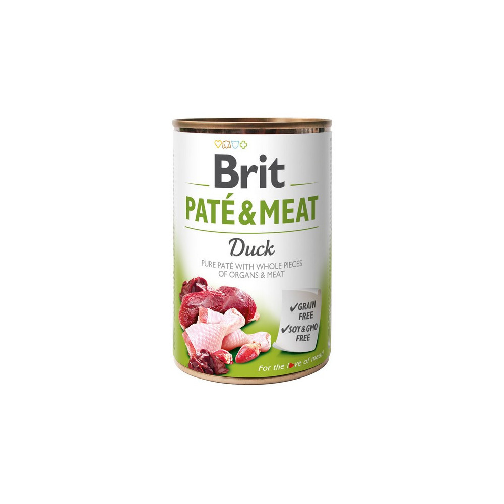 Brit Pate & Meat Dog Duck puszka 400g
