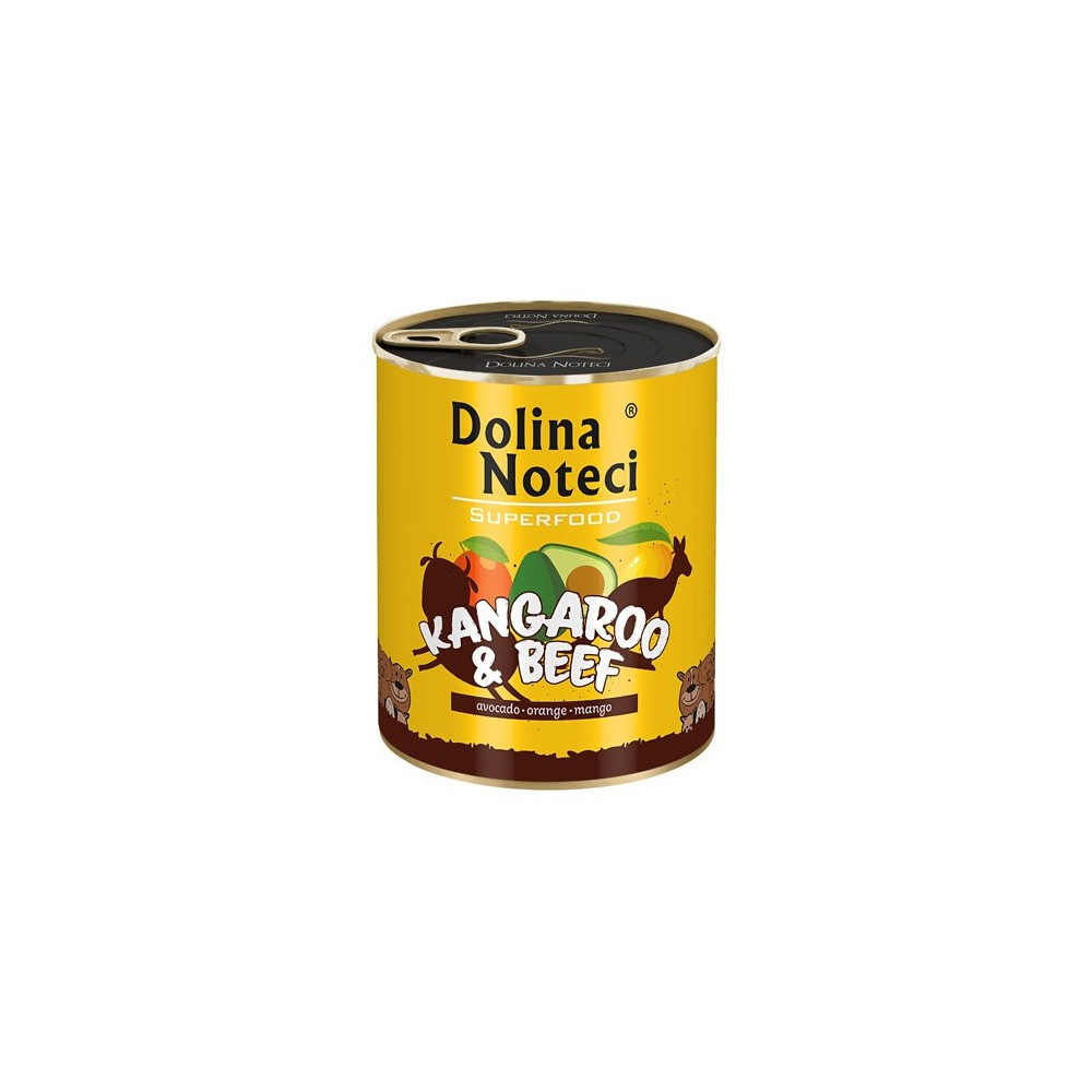 Dolina Noteci Superfood Pies Kangur i wołowina puszka 800g