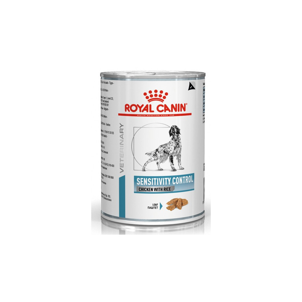 Royal Canin Veterinary Diet Canine Sensitivity Control kurczak i ryż puszka 410g