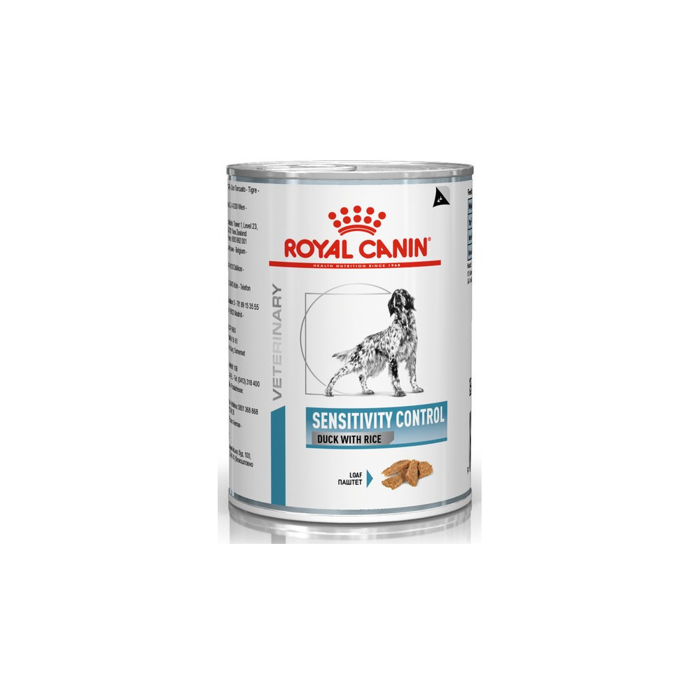 Royal Canin Veterinary Diet Canine Sensitivity Control kaczka i ryż puszka 420g