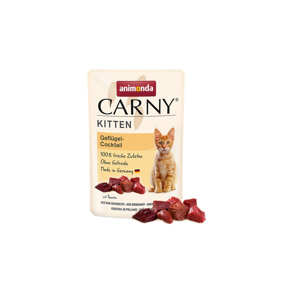 Animonda Carny Kitten Koktajl Drobiowy saszetka 85g