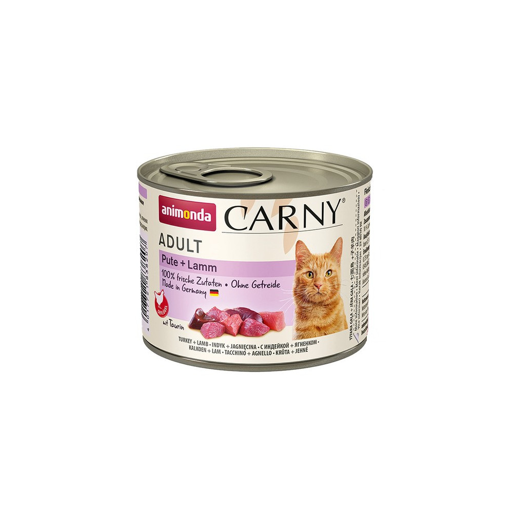 Animonda Carny Adult Indyk + Jagnięcina puszka 200g