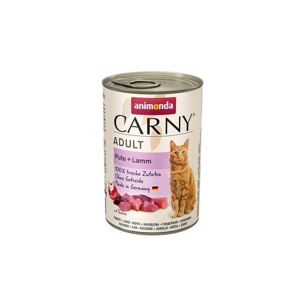 Animonda Carny Adult Indyk + Jagnięcina puszka 400g