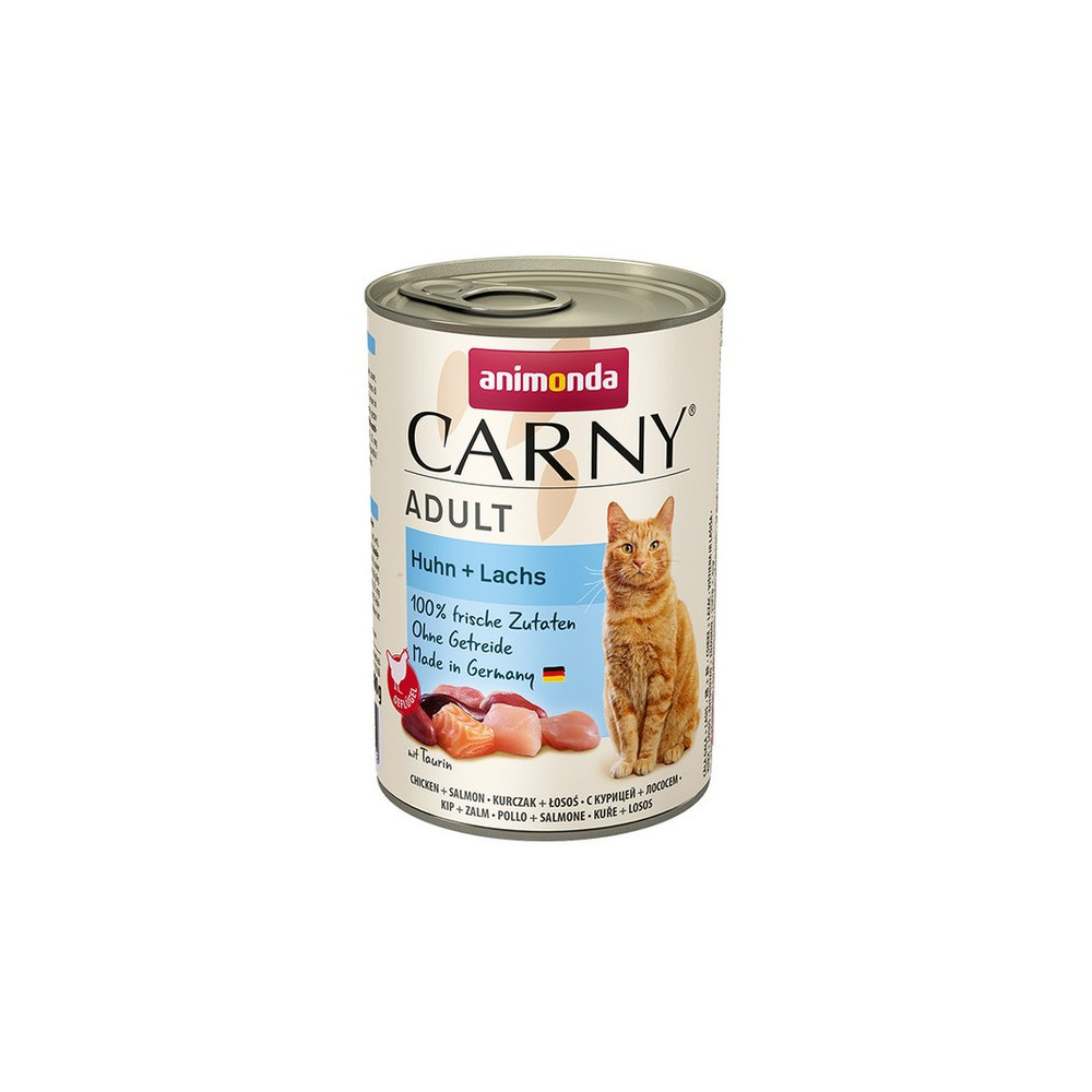 Animonda Carny Adult Kurczak + Łosoś puszka 400g