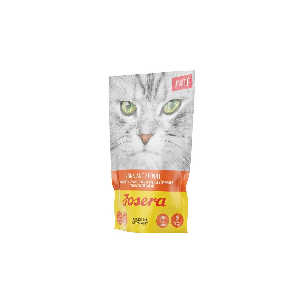 Josera Pasztet Kurczak & szpinak saszetka 85g