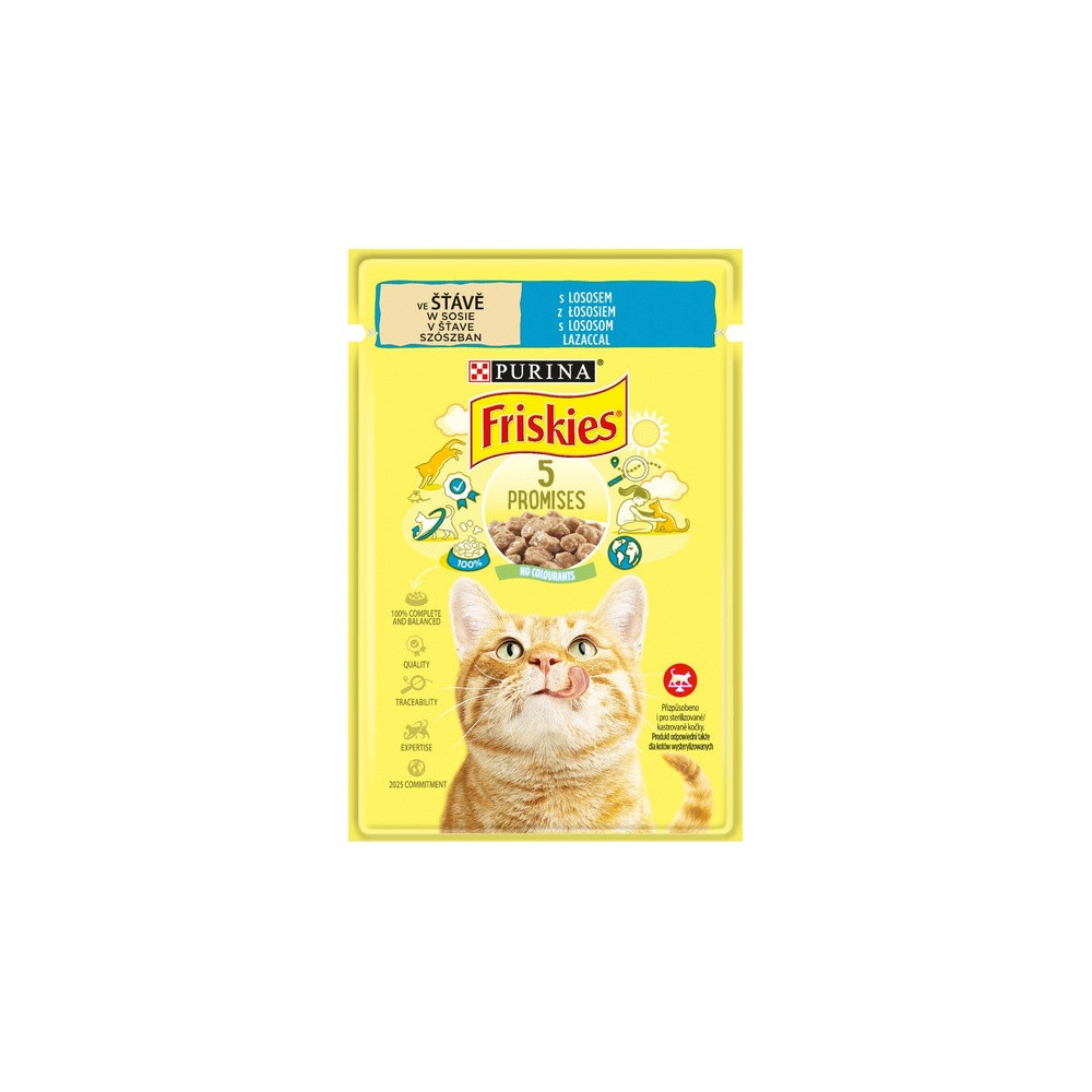 Friskies Łosoś saszetka 85g