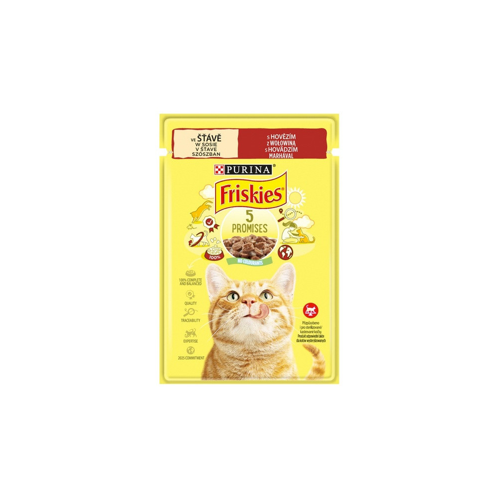 Friskies Wołowina saszetka 85g