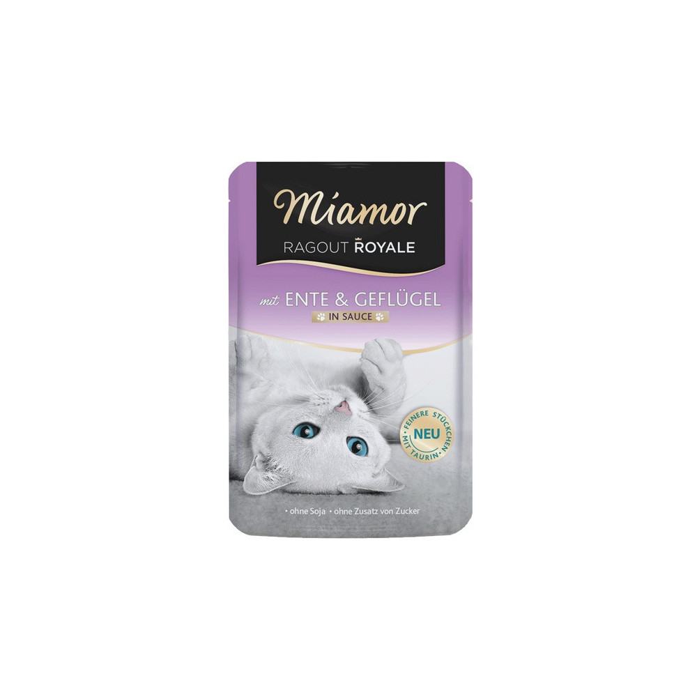 Miamor Ragout Royale z Kaczką i Drobiem w sosie saszetka 100g