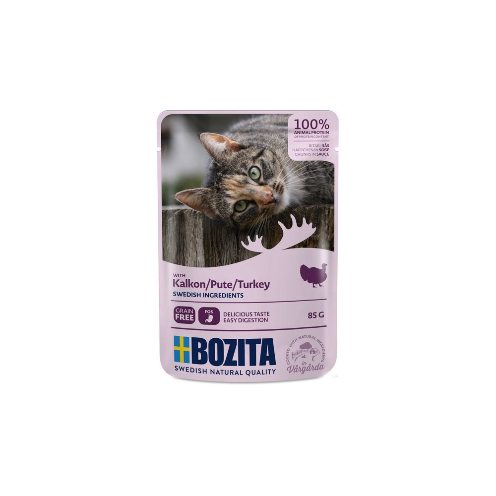 Bozita Cat Indyk w sosie saszetka 85g