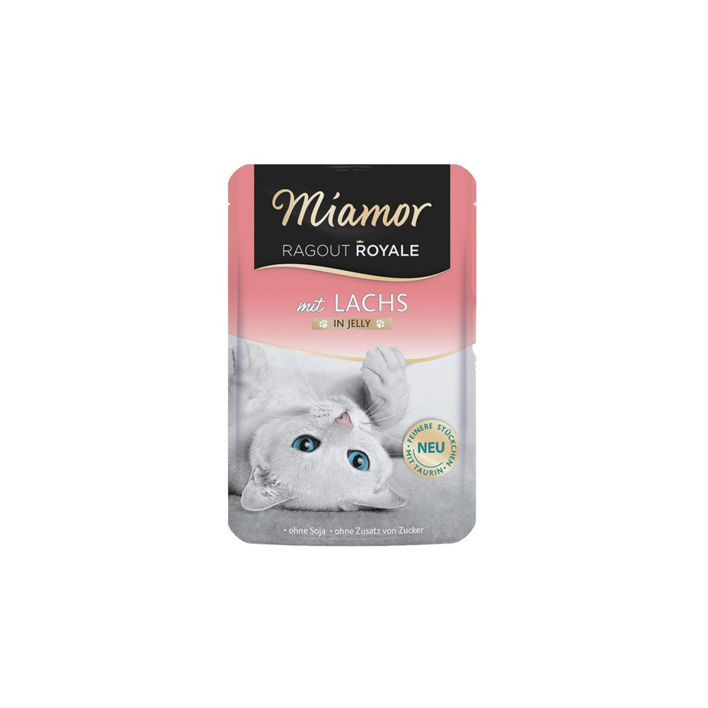 Miamor Ragout Royale z Łososiem w galaretce saszetka 100g