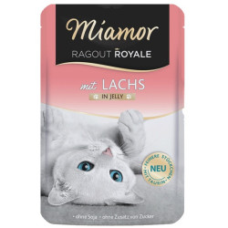 Miamor Ragout Royale z Łososiem w galaretce saszetka 100g