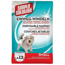 Simple Solution Pieluchy jednorazowe dla suczek S 12szt.