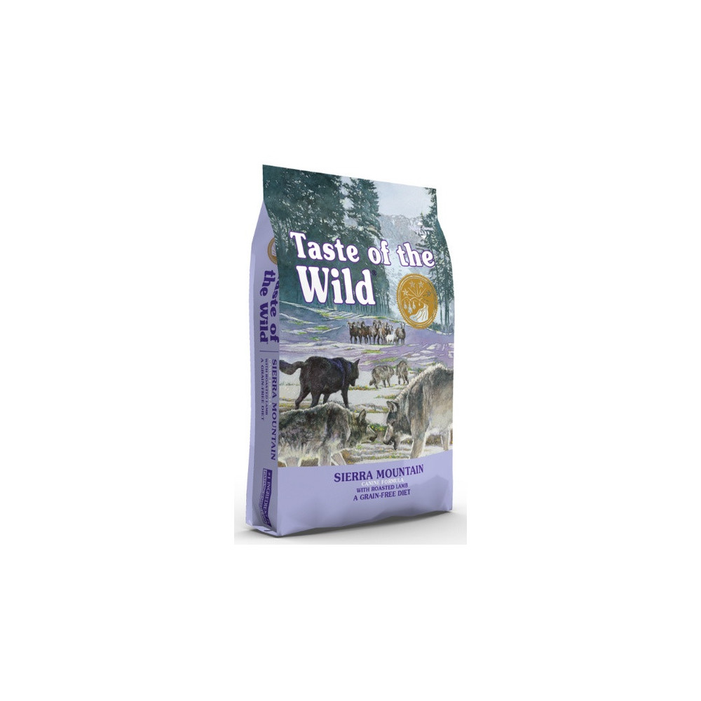 Taste of the Wild Sierra Mountain Canine z mięsem z jagnięciną 5,6kg