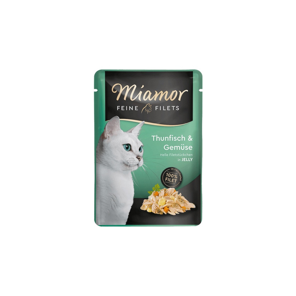 Miamor Feine Filets Tuńczyk & Warzywa saszetka 100g