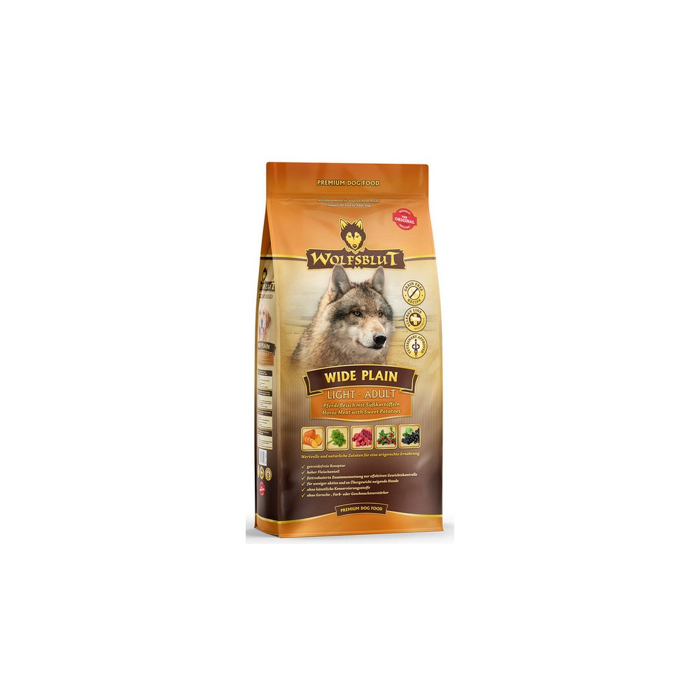 Wolfsblut Dog Wide Plain Adult Light - konina i bataty 2kg