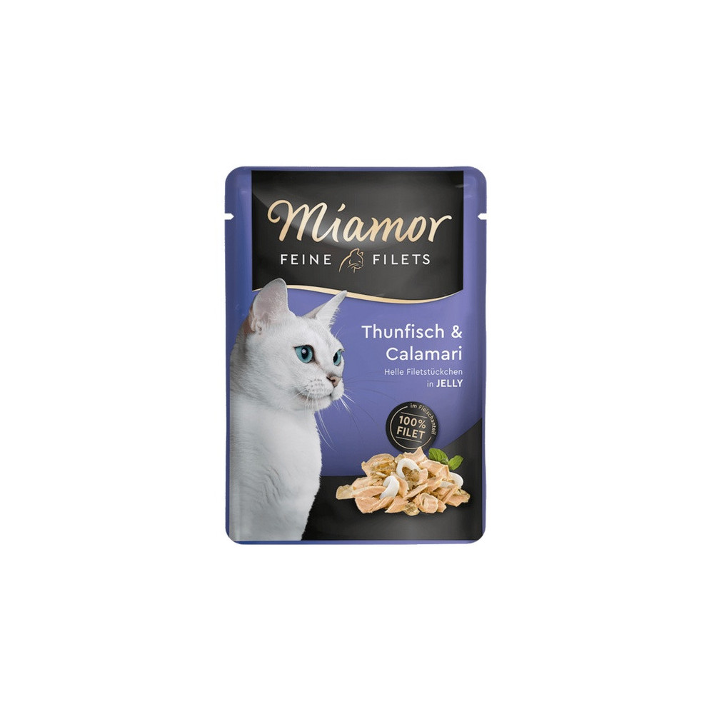 Miamor Feine Filets Tuńczyk & Kalmary saszetka 100g