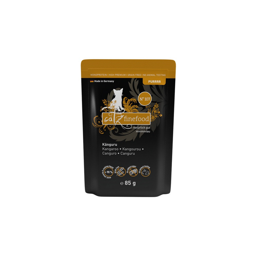 Catz Finefood Purrrr N.107 Kangur saszetka 85g