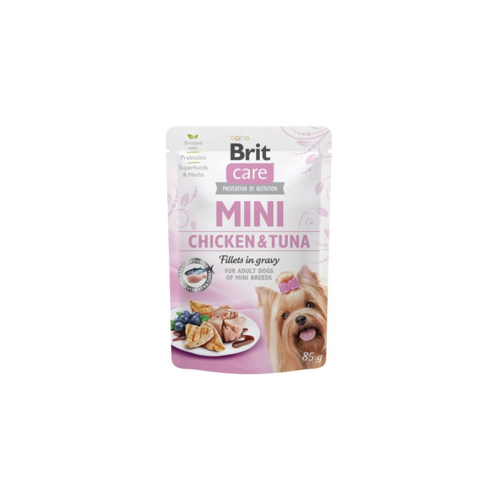 Brit Care Dog Mini Chicken & Tuna saszetka 85g