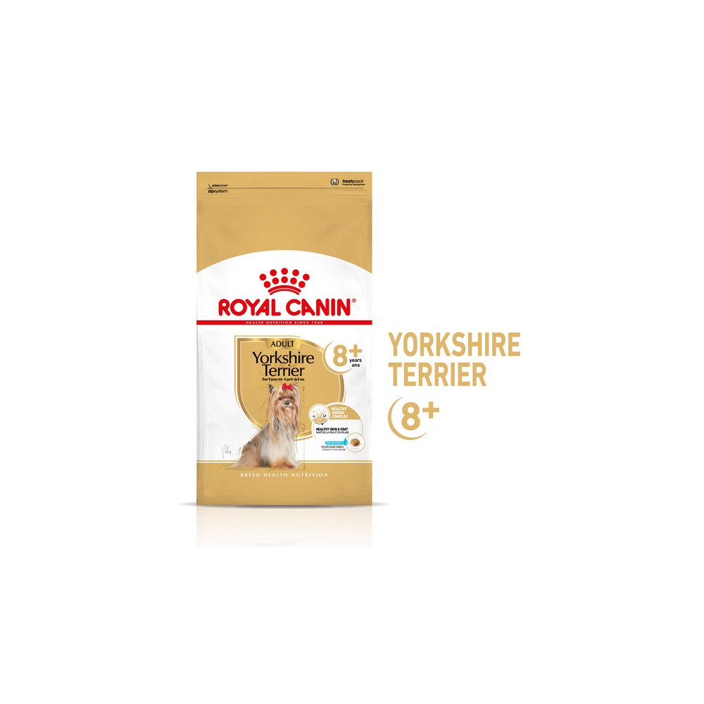 Royal Canin Yorkshire Terrier Adult 8+ karma sucha dla psów starszych rasy yorkshire terrier 1,5kg