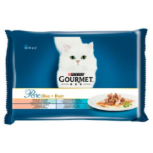 Gourmet Perle Duet Rybny saszetki 4x85g