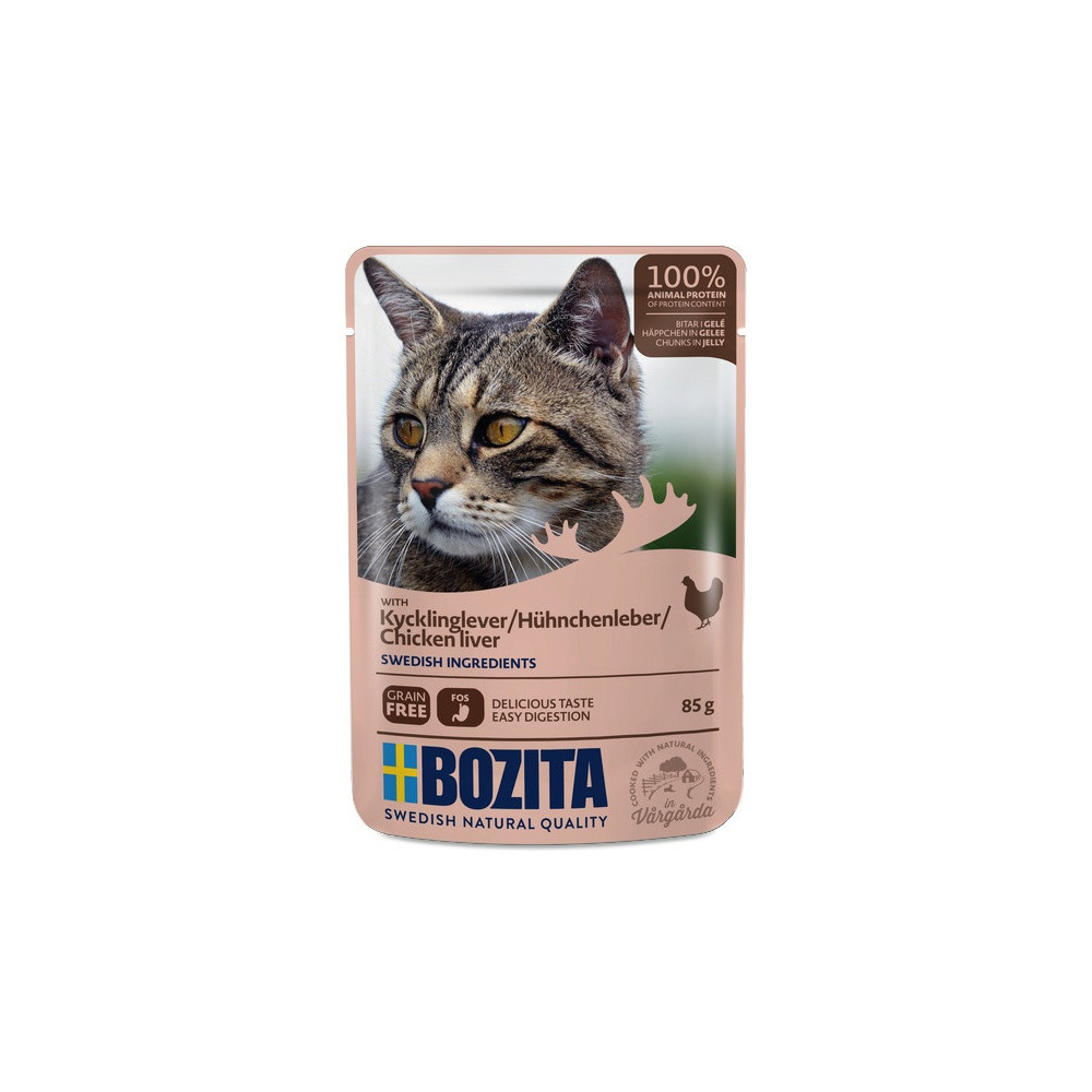 Bozita Cat Wątróbka kurczaka w galaretce saszetka 85g