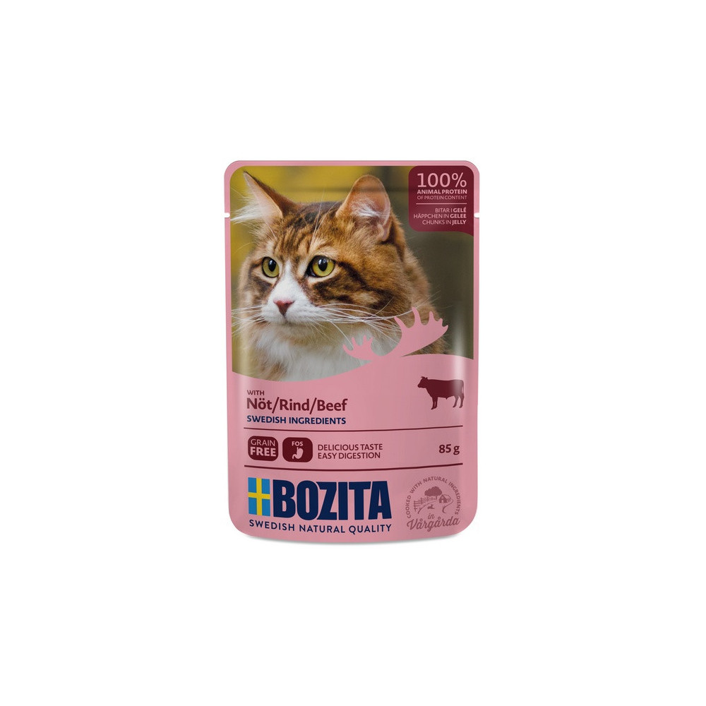 Bozita Cat Wołowina w galaretce saszetka 85g