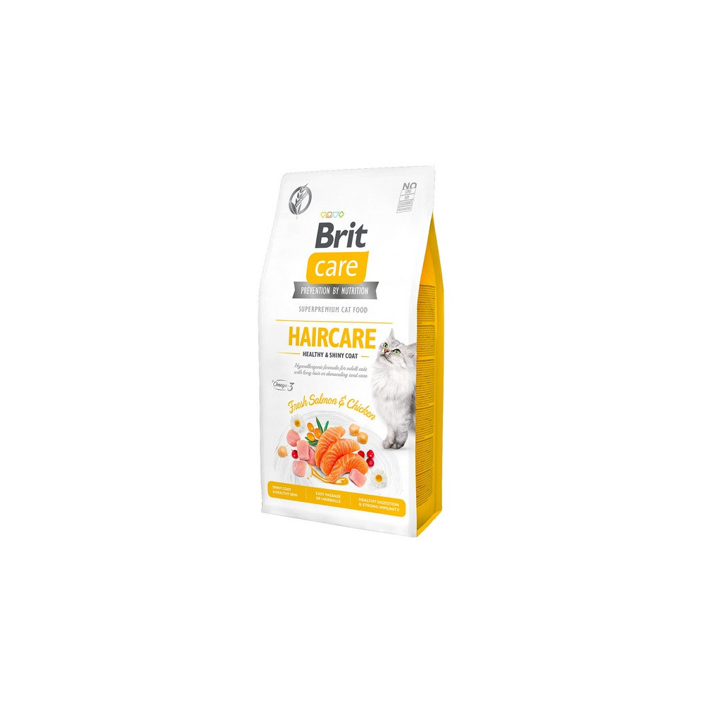 Brit Care Cat Grain Free Haircare Healthy & Shiny Coat 2kg