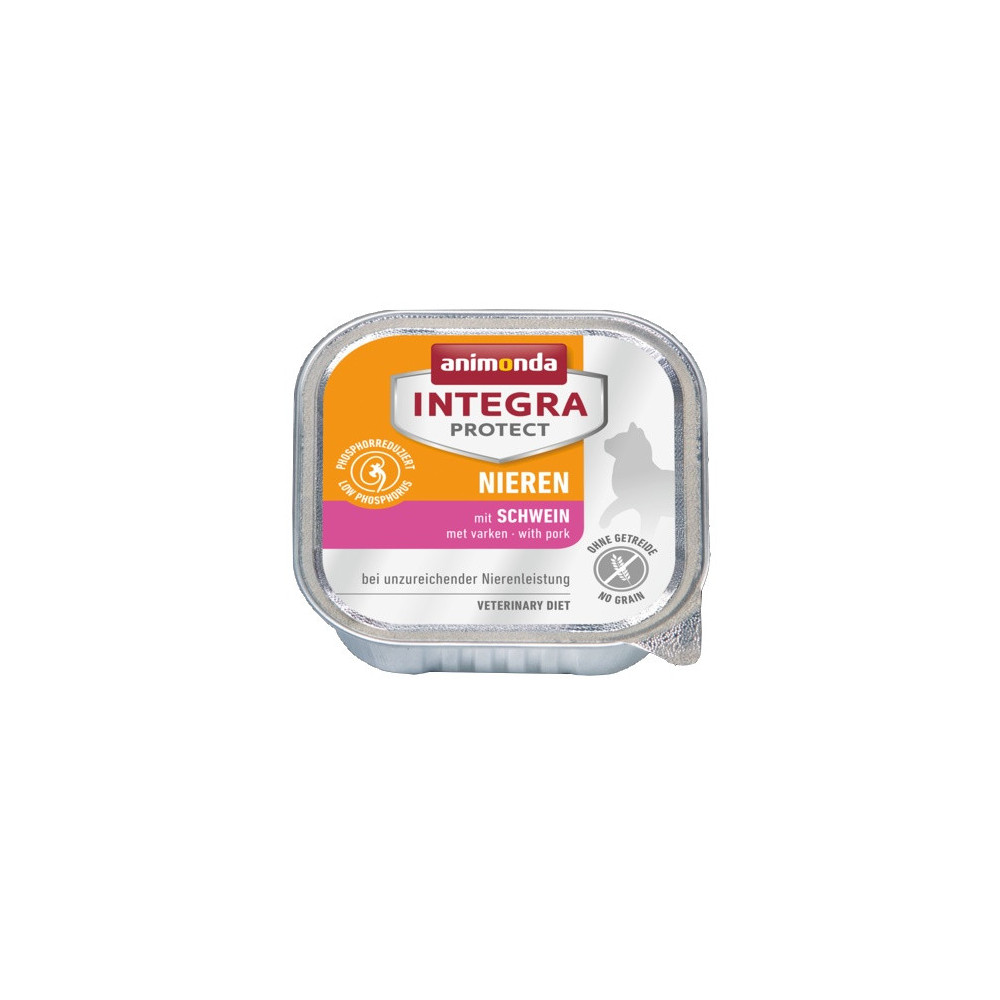Animonda Integra Protect Nieren dla kota - z wieprzowiną tacka 100g