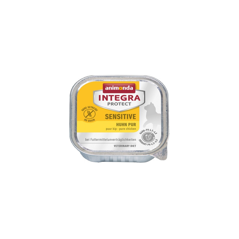 Animonda Integra Protect Sensitive dla kota - z kurczakiem tacka 100g