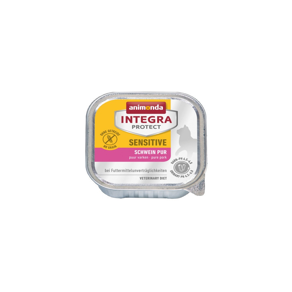 Animonda Integra Protect Sensitive dla kota - z wieprzowiną tacka 100g